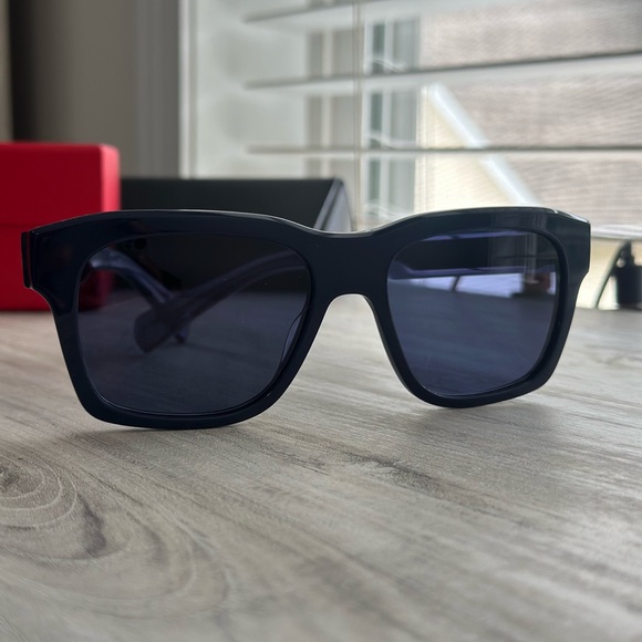 Salvatore Ferragamo Navy Sunglasses - Picture 1 of 10